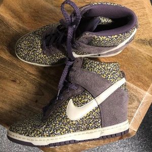 Nike x Liberty London Sky Hi wedge sneaker